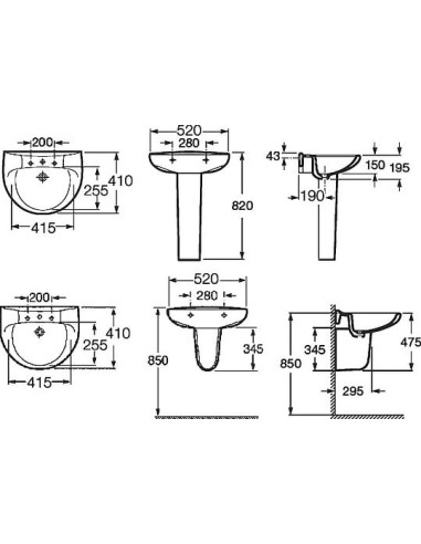 Roca izlietne Victoria 327395000