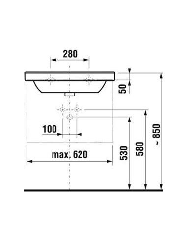 Jika izlietne Cubito 65 1042.4 - 15