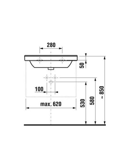 Jika izlietne Cubito 65 1042.4 - 15