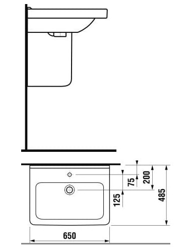 Jika izlietne Cubito 65 1042.4 - 16