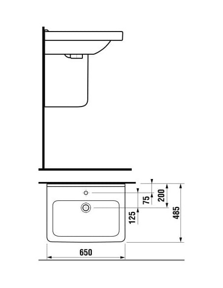 Jika izlietne Cubito 65 1042.4 - 16