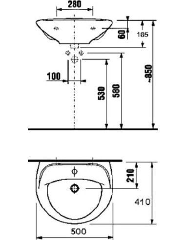 Jika izlietne Lyra 50 1427.0 - 9
