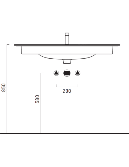 Catalano izlietne Green Up 100