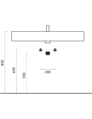 Catalano izlietne Premium Up 100