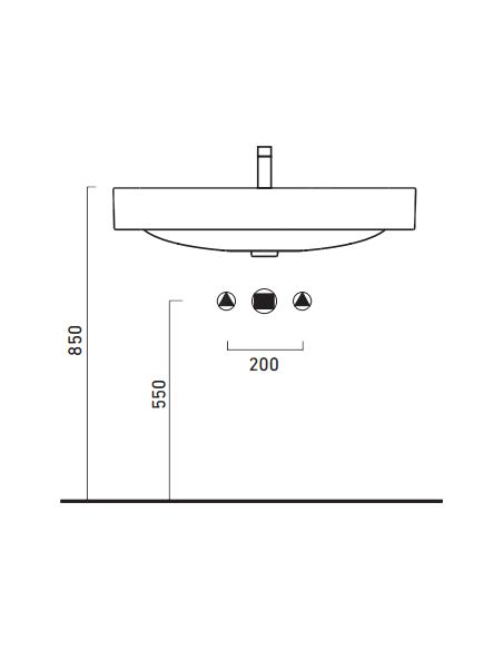 Catalano izlietne Green 80