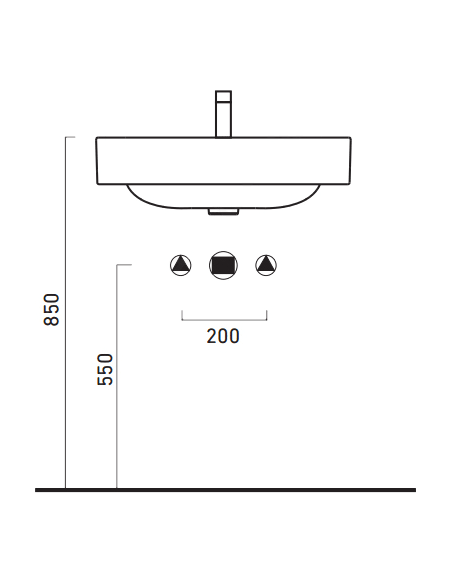 Catalano izlietne Green 60