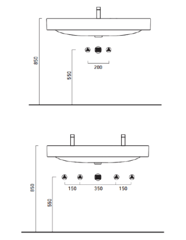 Catalano izlietne Green 100