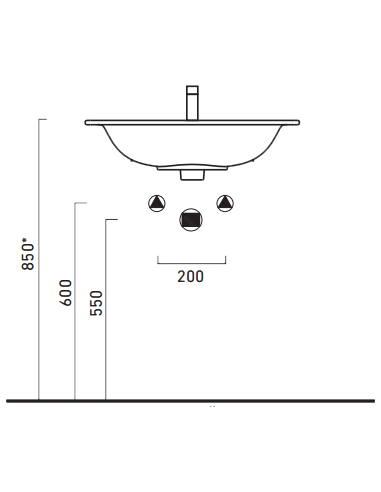 Catalano izlietne Green One 65