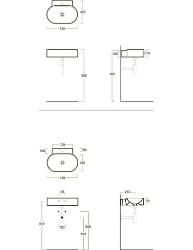 Simas izlietne Flow FL17
