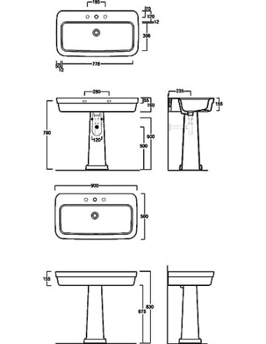 Simas izlietne Evolution EVO 12