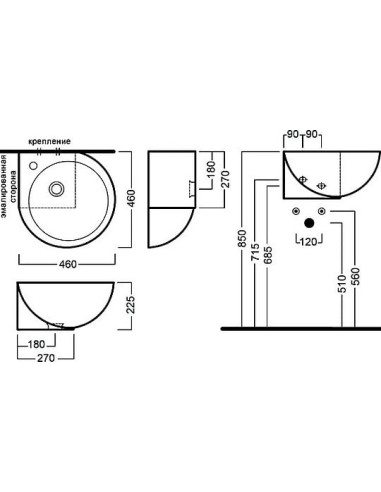 Hatria izlietne roku mazgāšanai You&Me DX