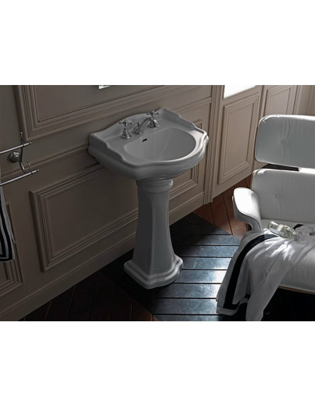 Kerasan izlietne Retro 55cm 1045 , balta - 6