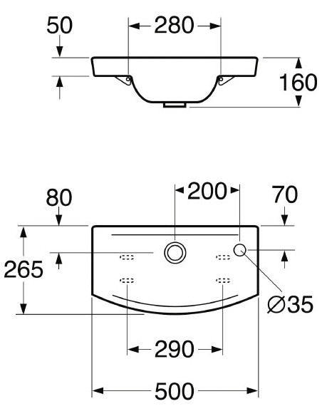 Gustavsberg izlietne Logic 5197