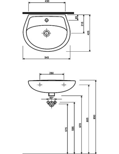 IFO izlietne Hitta RS041105500