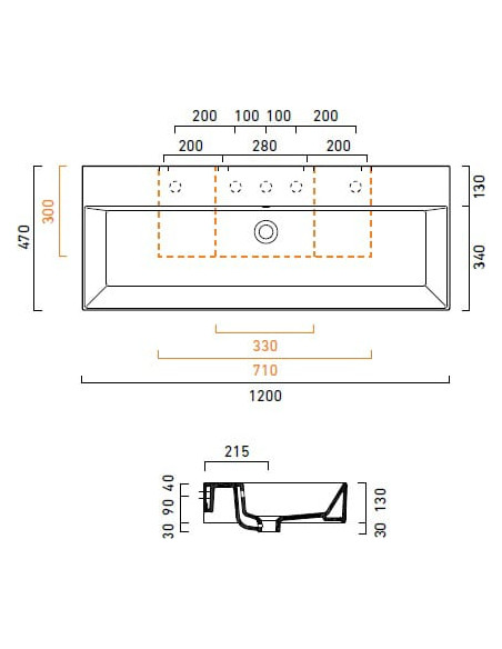 Catalano izlietne Premium 120