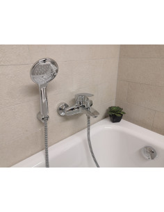 Bath lever mixer KONGO - Barva chrom,Rozměr 100 mm 2