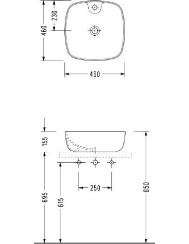 Serel izlietne roku mazgāšanai 3016