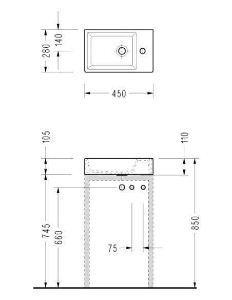 Serel izlietne roku mazgāšanai 2049