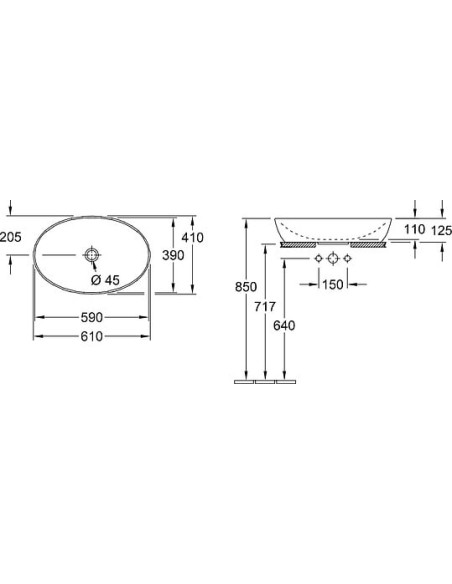 Villeroy & Boch izlietne Artis 419861R1
