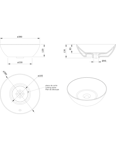 Sanindusa izlietne roku mazgāšanai Sanlife 136379