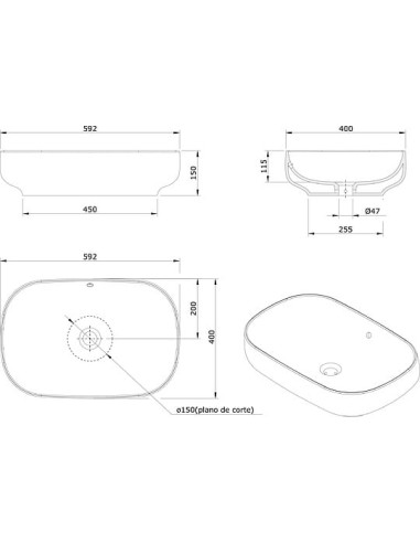 Sanindusa izlietne Sanibold 137310