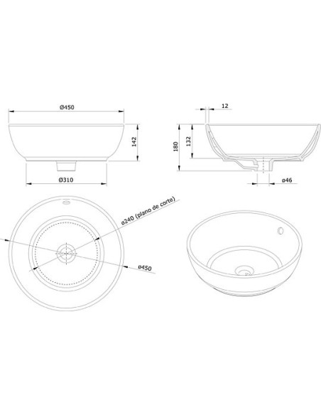 Sanindusa izlietne roku mazgāšanai Polop 118840