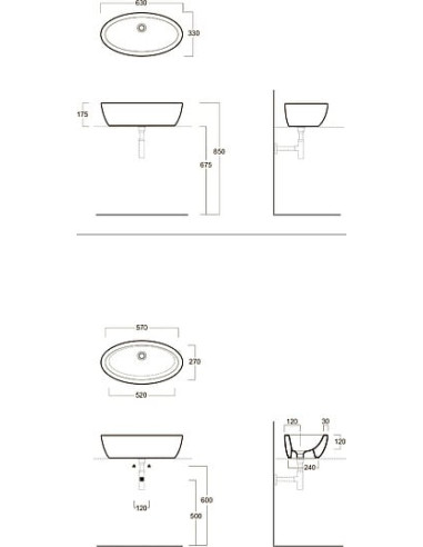 Simas izlietne LFTSpazio LFT64