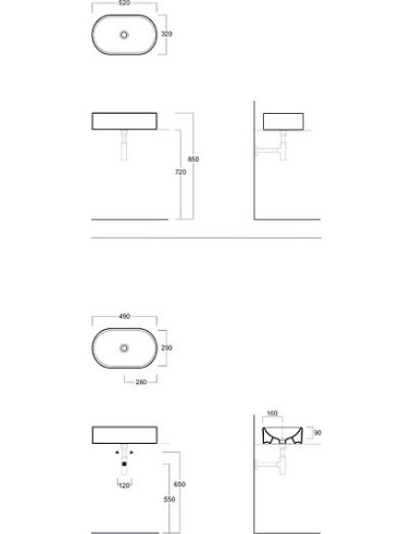 Simas izlietne Flow FL13
