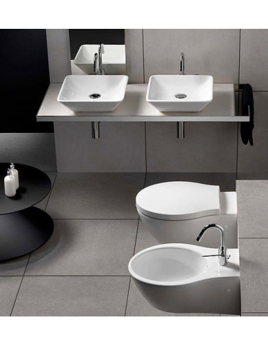 Hatria Happy hour washbasin 10:00 without overflow - 2