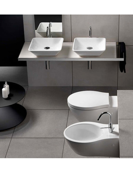 Hatria Happy hour washbasin 10:00 without overflow - 2