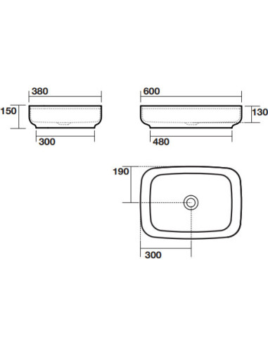 Kerasan izlietne Tribeca 514301 - 7