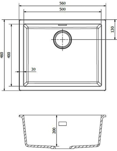 Reginox virtuves izlietne Amsterdam 50 3,5", R30837 - 3