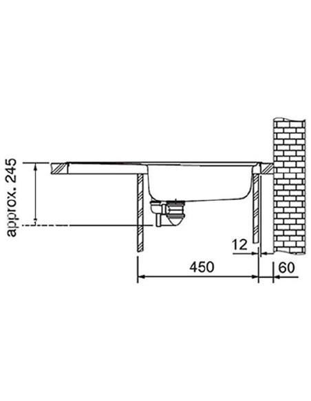 Franke virtuves izlietne Ronda ROG 611С