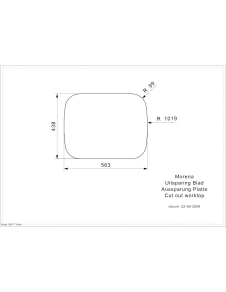 Reginox virtuves izlietne Morena ar papildu bļodu, nerūsējošais tērauds