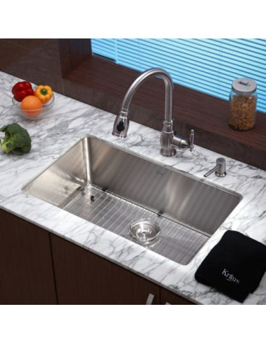 Kraus virtuves izlietne KHU-100-30