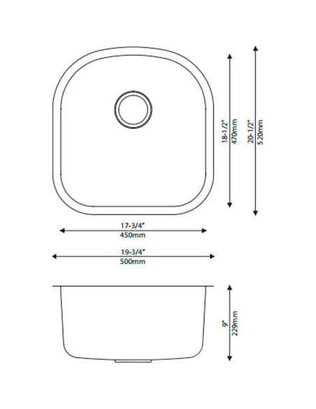 Kraus virtuves izlietne KBU-15
