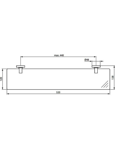 Ideal Standard plaukts IOM