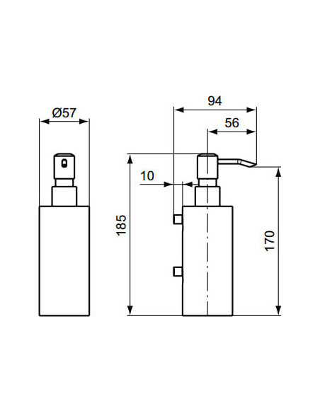 Ideal Standard dozators Connect