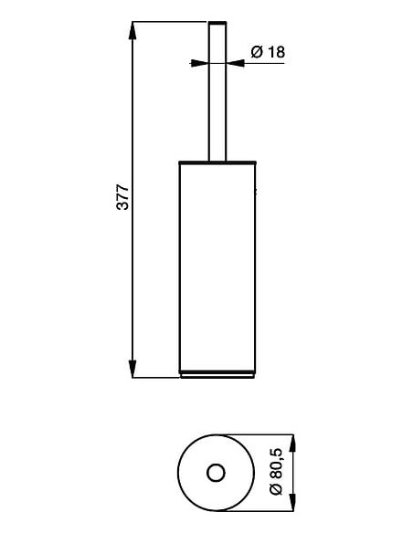 Ideal Standard poda birste Connect