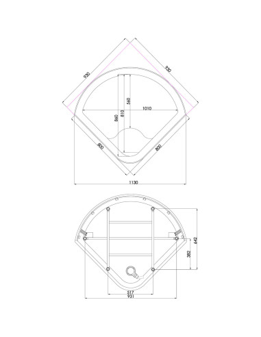DUSCHY Tvaika dušas kabīne 6106, 92x92x217 cm