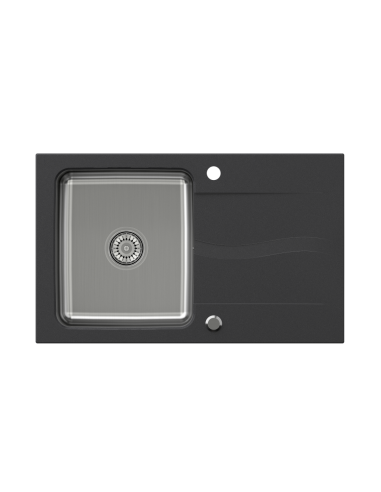 MICHAEL 111 Fusion black with manual siphon - 5