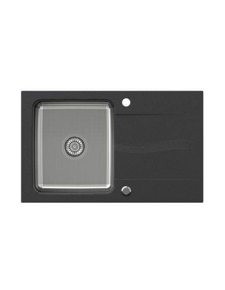 MICHAEL 111 Fusion black with manual siphon - 5