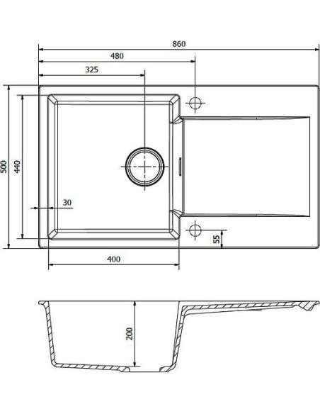 Reginox virtuves izlietne Amsterdam 10 3,5"