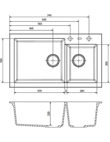 Reginox virtuves izlietne Amsterdam 25 3,5"