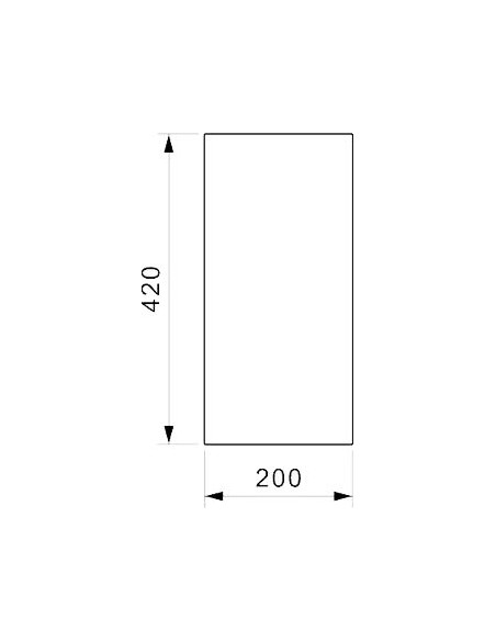 Reginox virtuves izlietne New York 18x40 LUX 3,5" (c/box) L