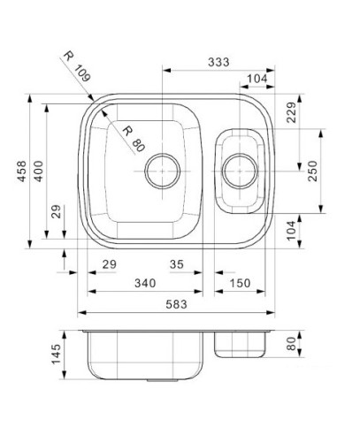 Reginox virtuves izlietne Morena ar papildu...