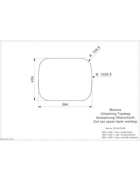 Reginox virtuves izlietne Morena ar papildu bļodu, nerūsējošais tērauds