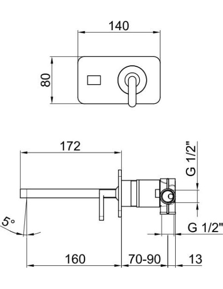 Webert izlietnes jaucējkrāns Living LV830606015