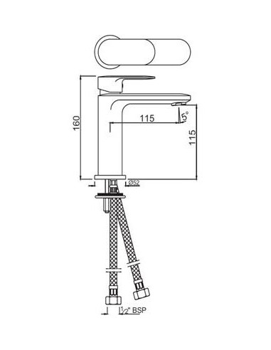 Jaquar izlietnes jaucējkrāns Ornamix Prime...