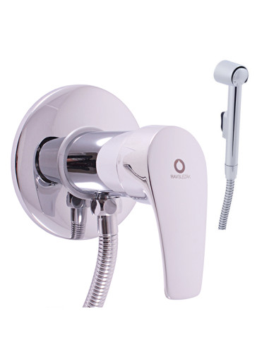 Bidet built-in mixer with shower KONGO - Barva chrom